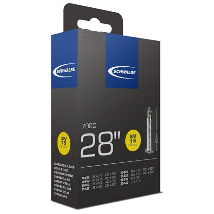 SCHWALBE Zračnica SV15 700x18/28C FV 60mm (18/28-622) 105g