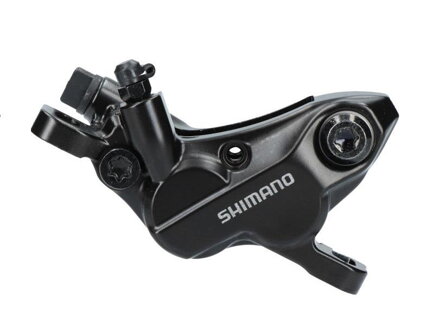 Zavorne čeljusti SHIMANO. BR-MT520 hidravlični stebriček + plošče D03S