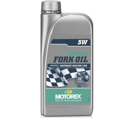 MOTOREX OLJE RACING FORK OIL 5W 1ltr