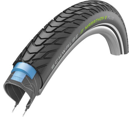 SCHWALBE pnevmatika MARATHON E-PLUS (50-622) 28x2.00 Performance 67EPI Smart DualGuard 1210g Reflex E-Bike