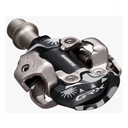 SHIMANO Pedala GRX PD-M8100 SPD črna + črna SM-SH51