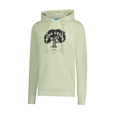 Mikina GRAPHIC HOODIE bledozelená