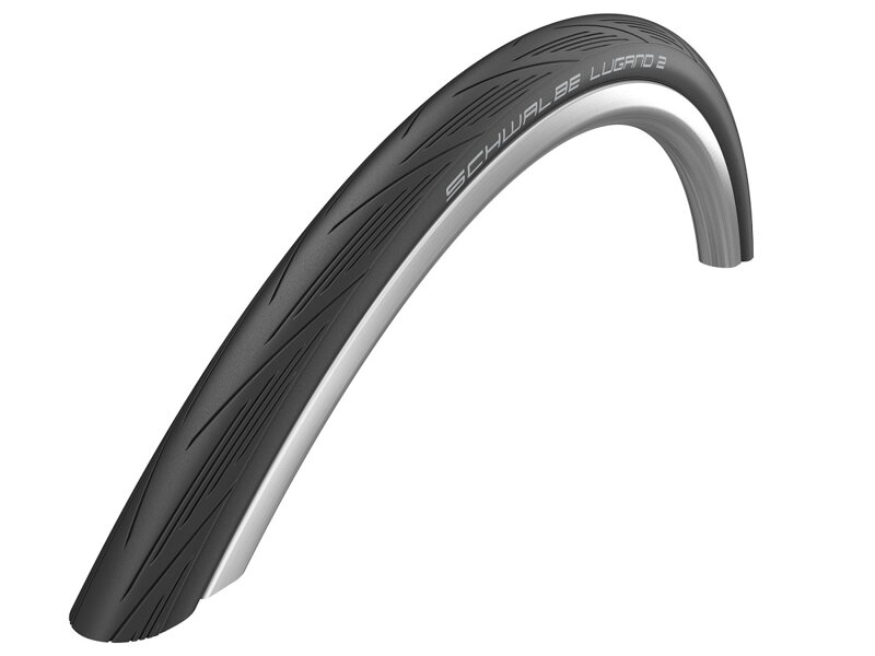 SCHWALBE Guma LUGANO II (28-622) 700x28C Active 50EPI K-Guard 420g Črna