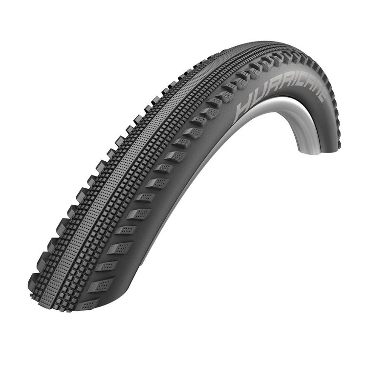 SCHWALBE Guma HURRICANE (57-584) 27.5x2.25 Performance 67EPI RaceGuard 735g Black reflex