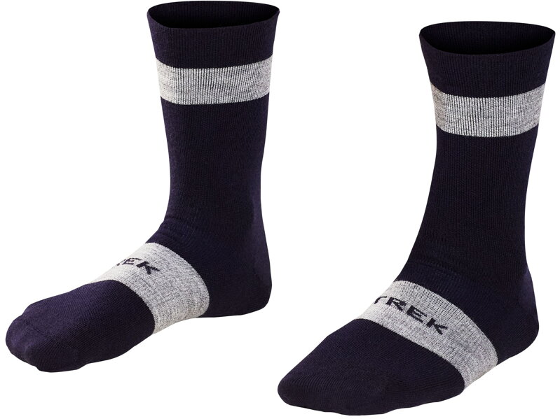 Trek Race Crew kolesarske nogavice iz merino volne - Deep sea blue