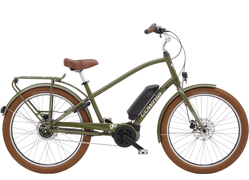 Electra Townie Go! 5i Step-Over - Olive