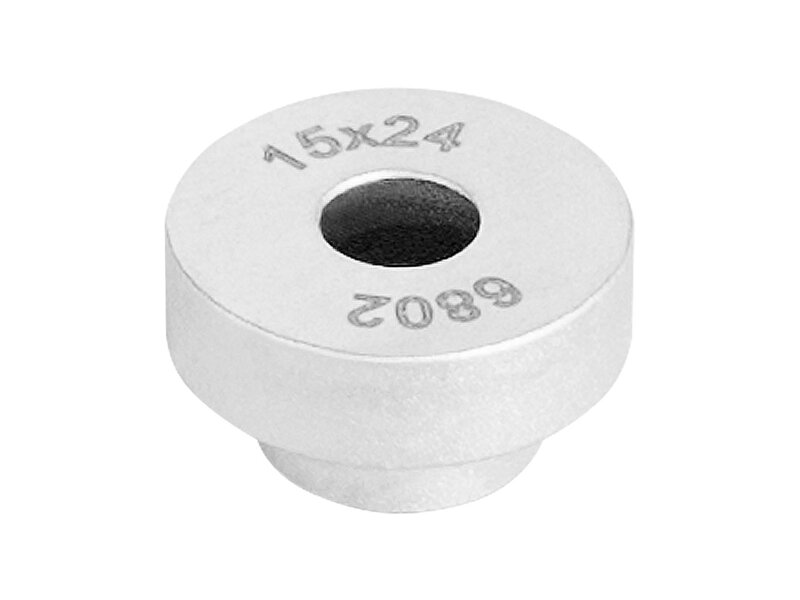 Adapter za stiskanje ležajev Unior 15 mm x 24 mm - srebrn